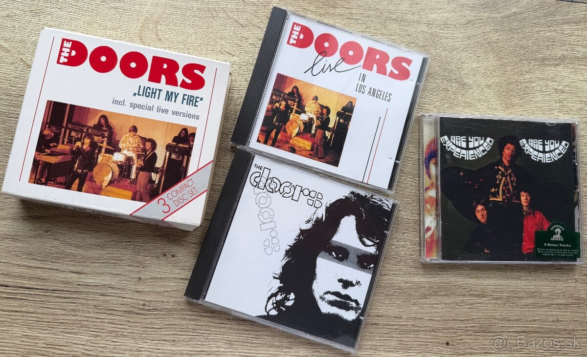 CDčka The Doors a Jimi Hendrix - 3