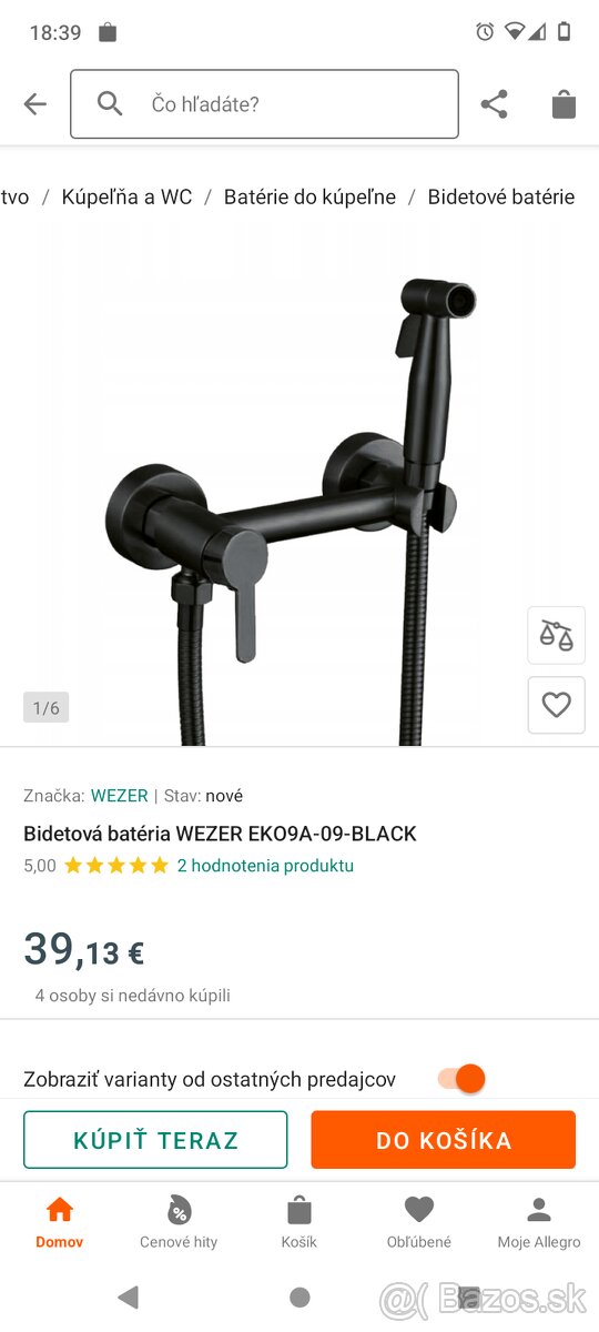 Bidetova sprška k wc - 3