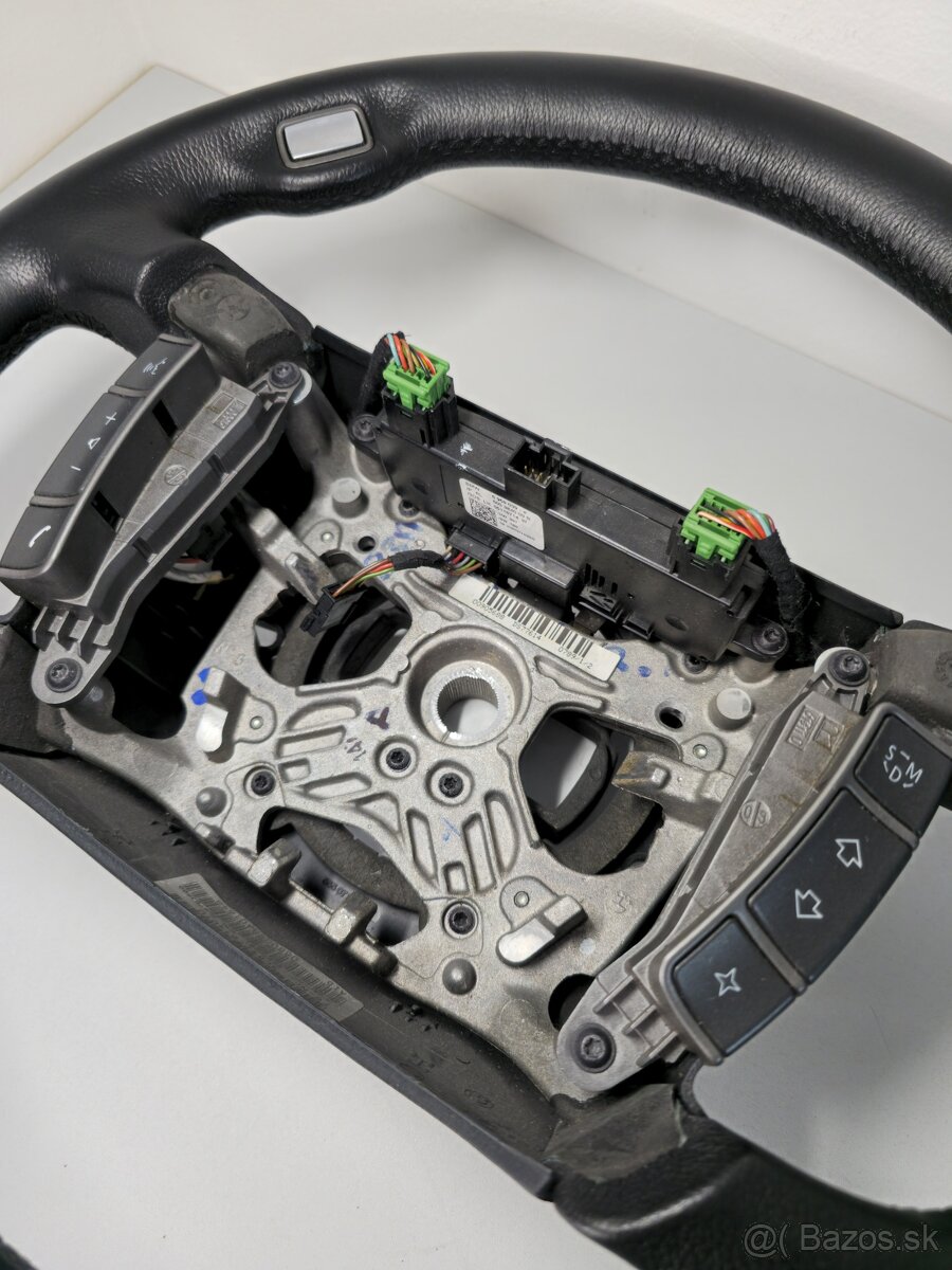 Multifunkčný kožený volant bmw e65 - 3