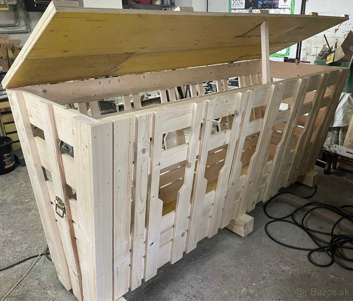 Krmelec,zásobník na seno pre kozy a ovce - 3