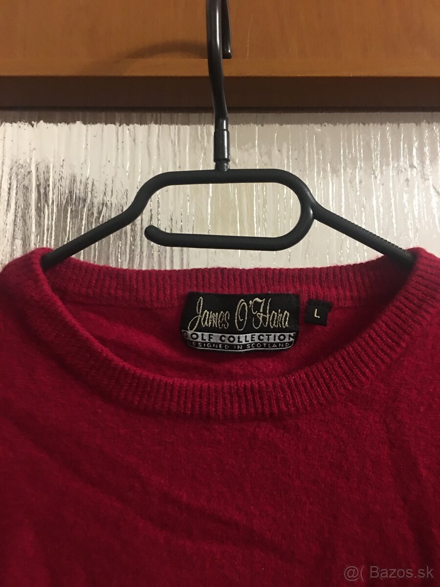 100%KASMIROVY damsky vinovy svetrik M/L - 3