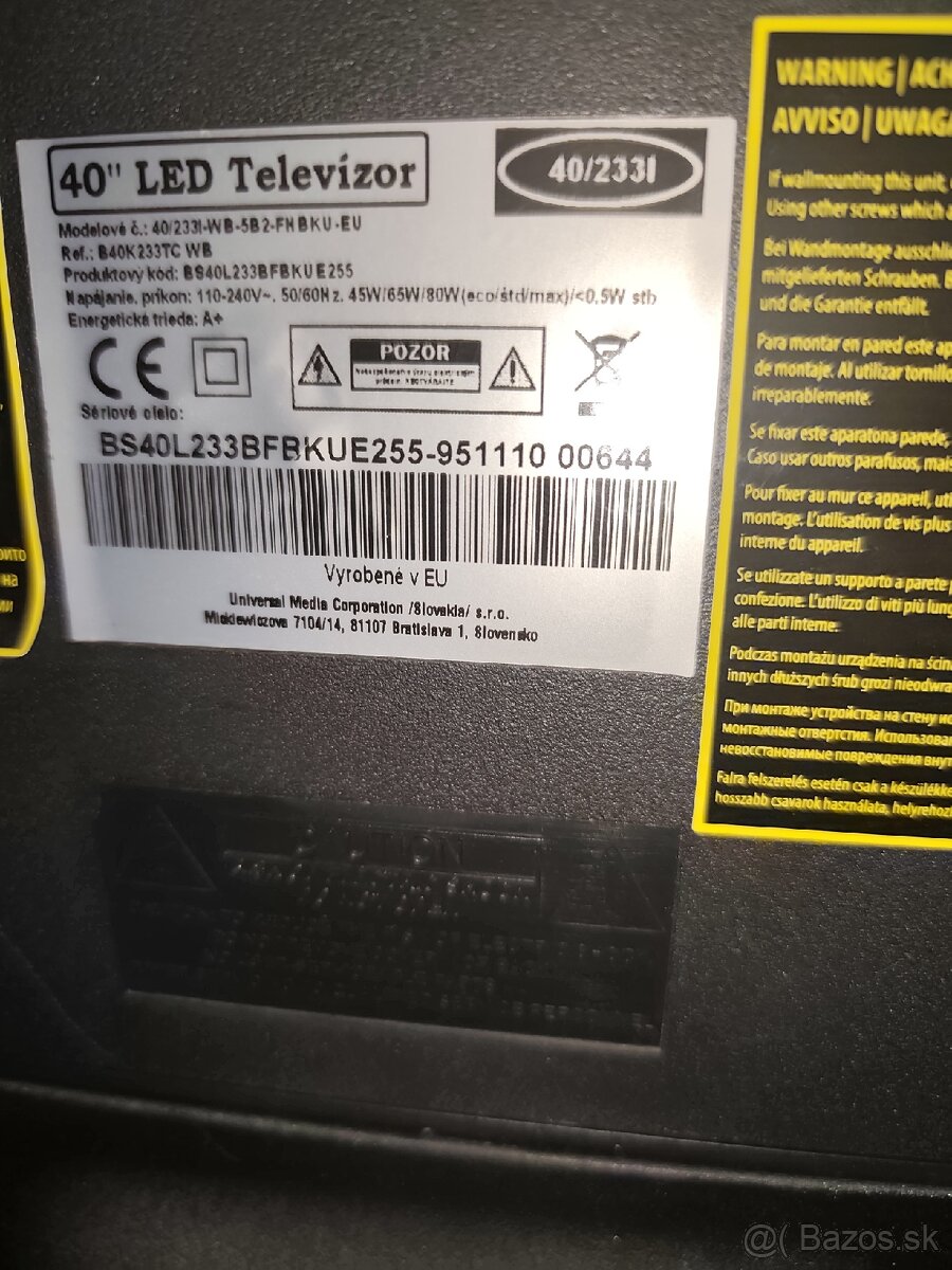 TELEVÍZOR BLAKPUNT - 3