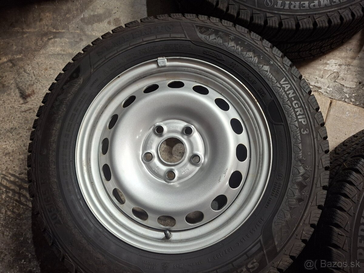 Predám plech disky Vw-Caddy-R15-nový model-od r.v.2020 - 3