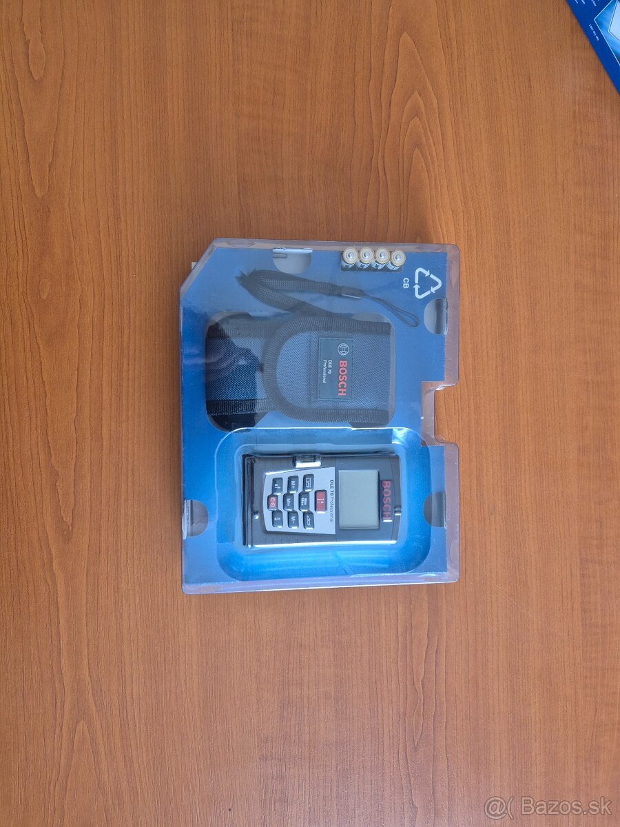 Laserový diaľkomer Bosch DLE 70 – nepoužitý - 3