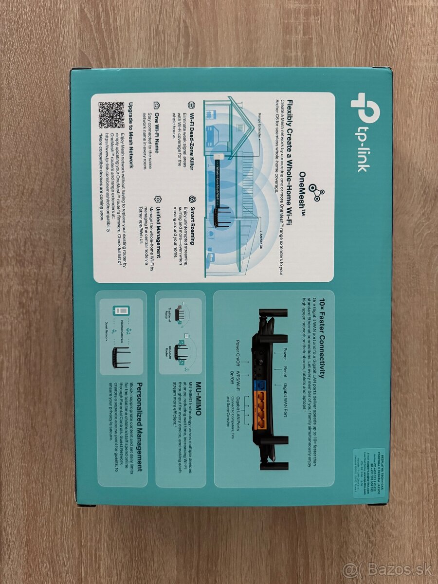 TpLink Archer C6 AC1200 wifi router - 3