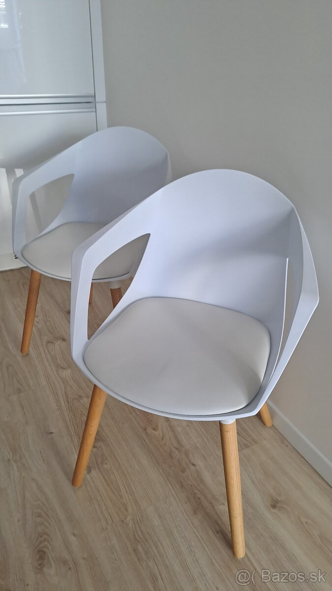Stoličky Dublino biele - 3