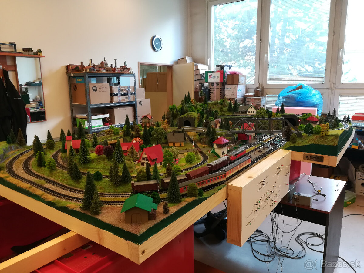 Kolejiště H0 220 x 120(150) cm - 3