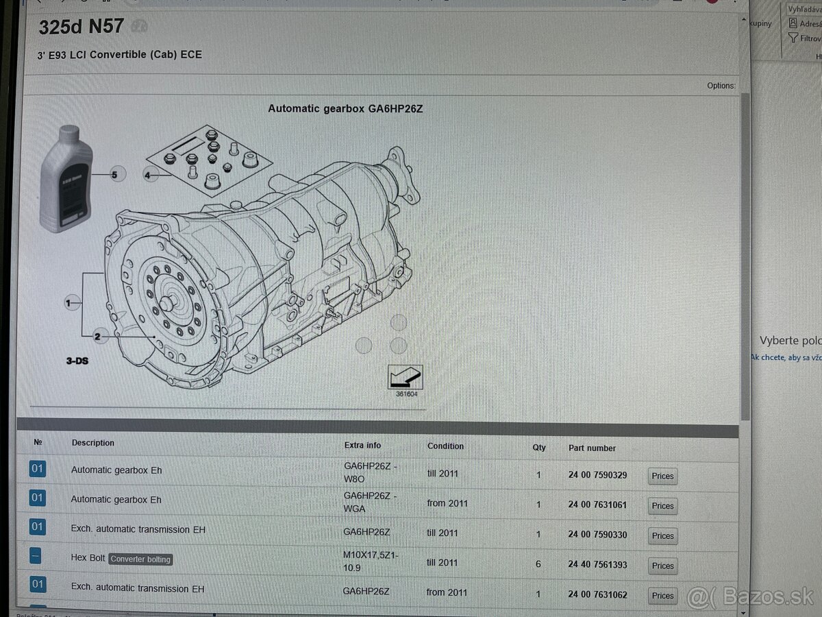 bmw zf automaticka prevodovka - 3