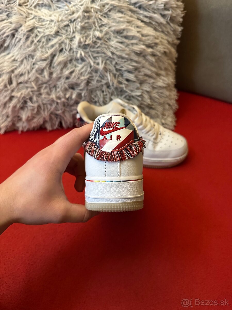Nike Air Force 1 Low 'White Multi Patch' - veľkosť 38,5 - 3