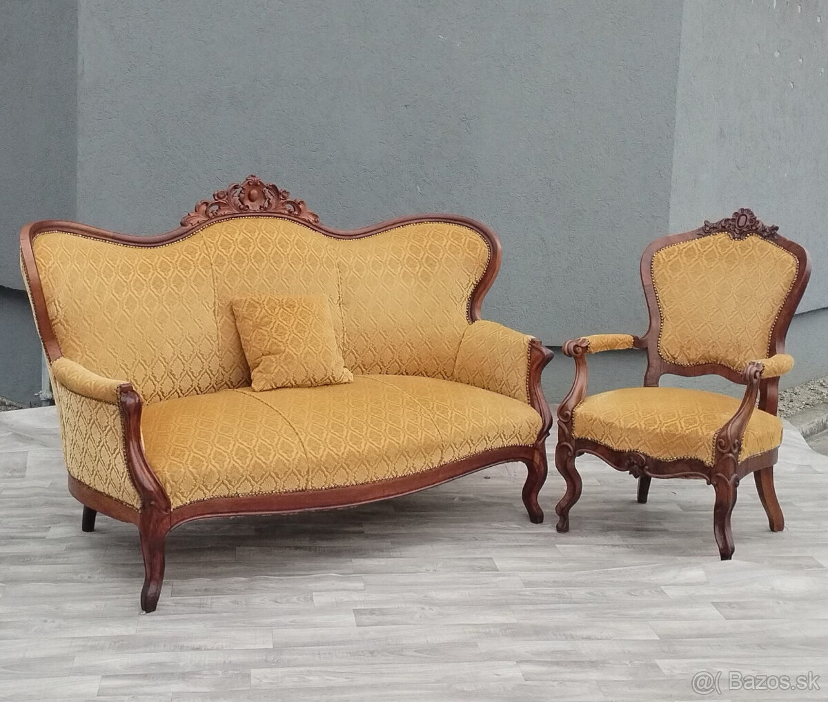 Set “BAROKO” – pohovka + kreslo . - 3