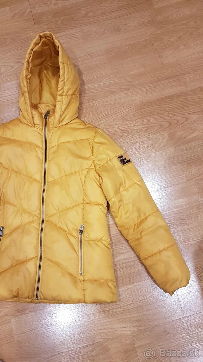 dievčenská zimná bunda v. 146/152, Takko - 3