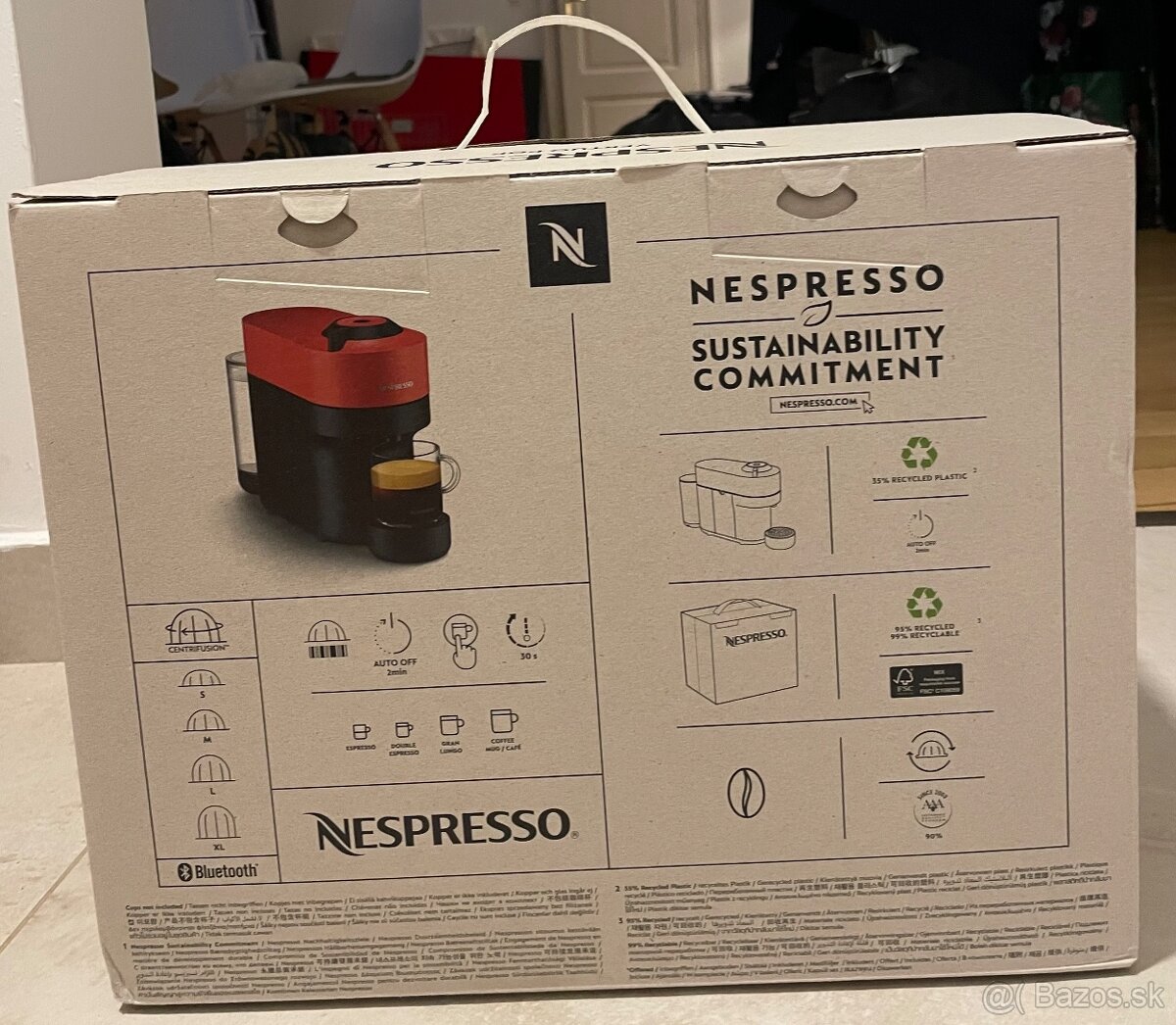 Novy nevybaleny Nespresso vertuo pop kavovar - 3