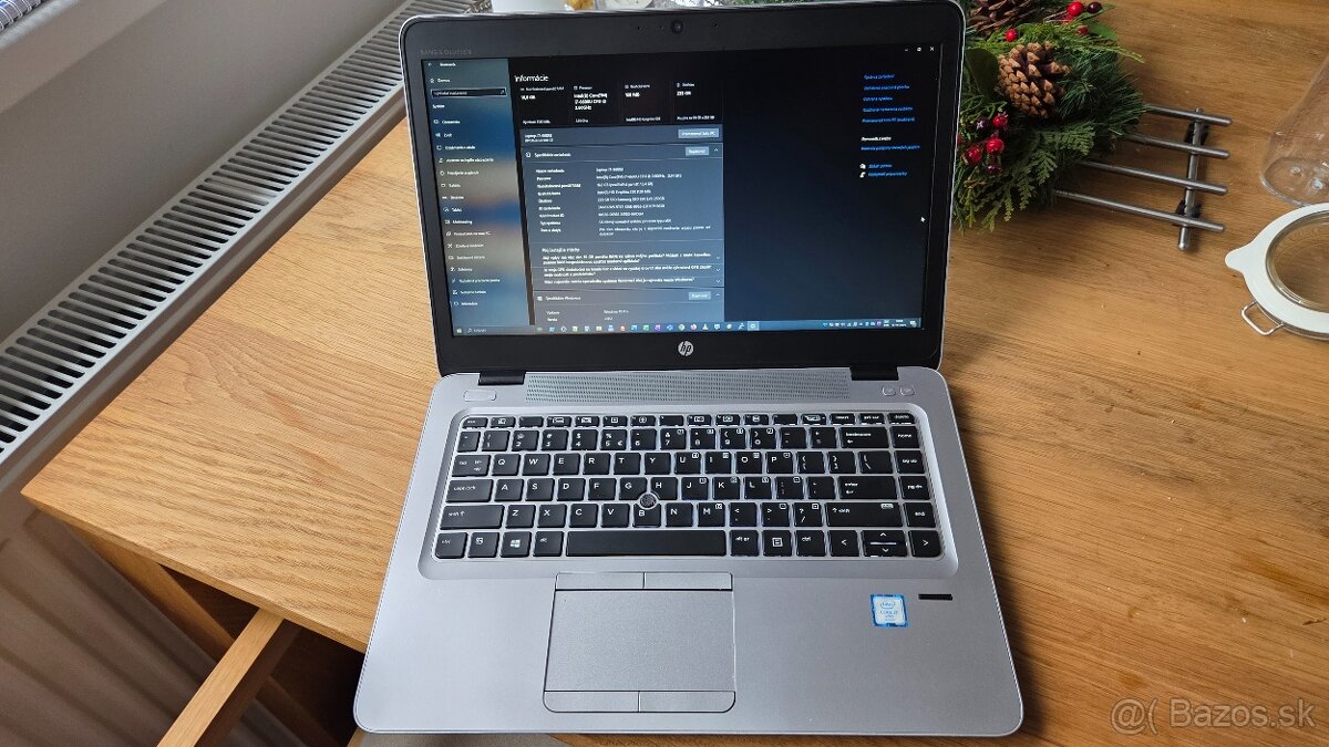 HP Elitebook 840 G3 - Intel i7, 16GB RAM, 250GB SSD, FullHD - 3