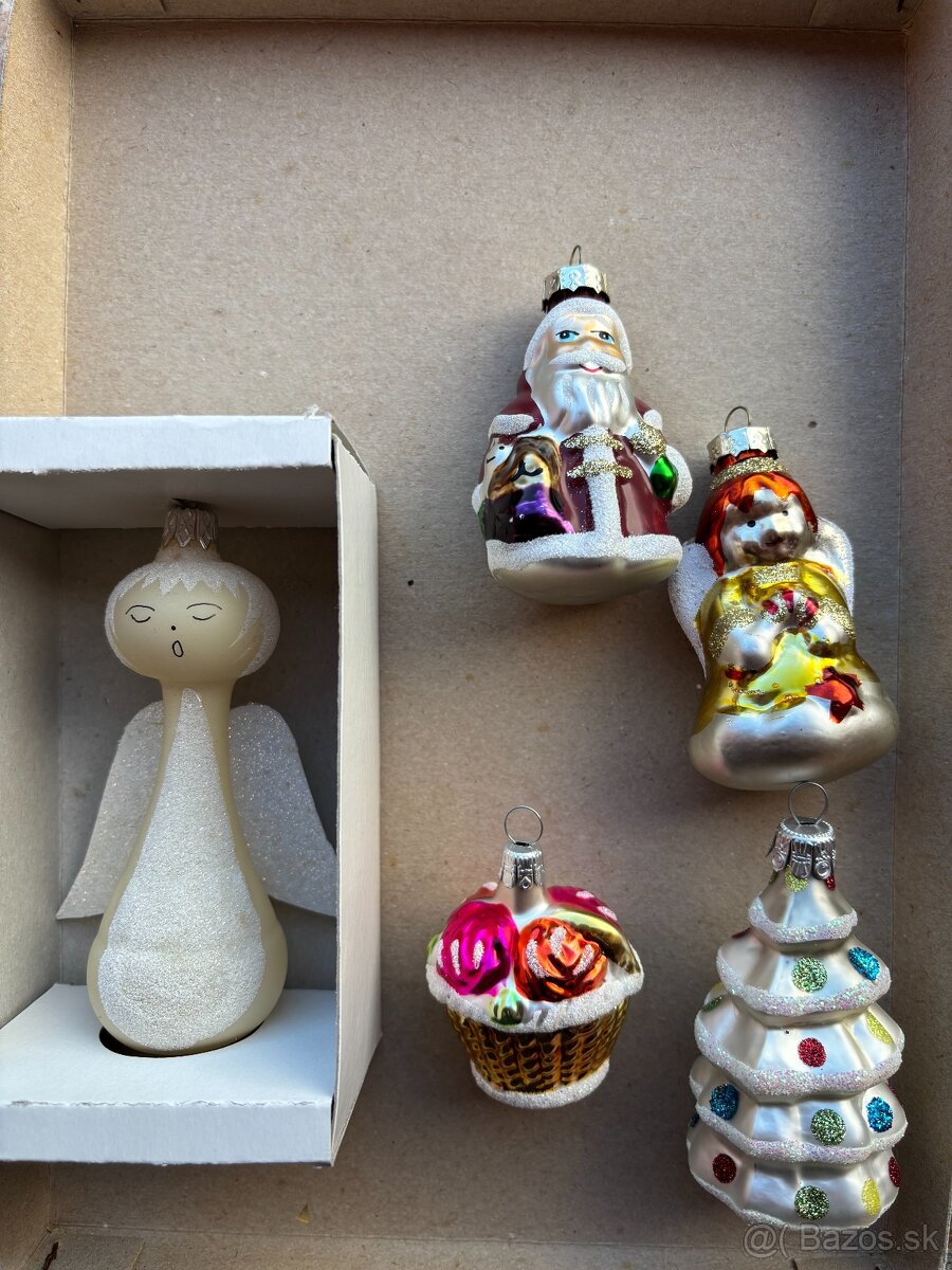Vianočné sklenené ozdoby - 3