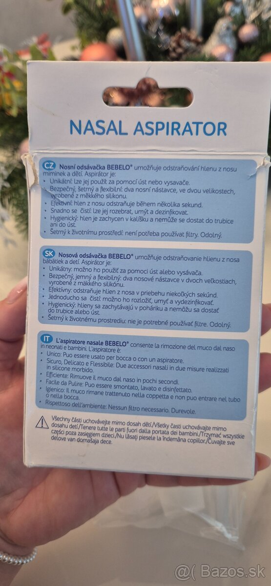 Bebelo nosová odsávačka 2v1 - 3