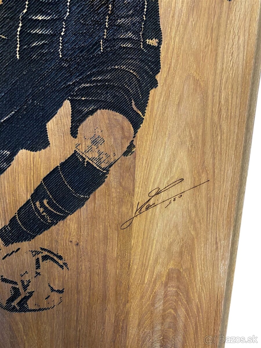 Obra do dreva Messi - 3