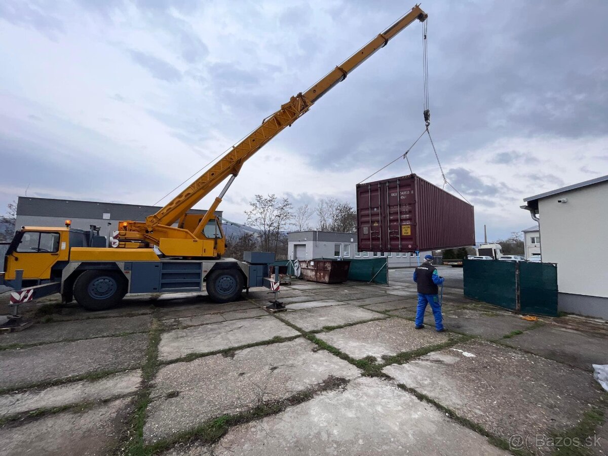 Prenajom autozeriavu liebherr - 3
