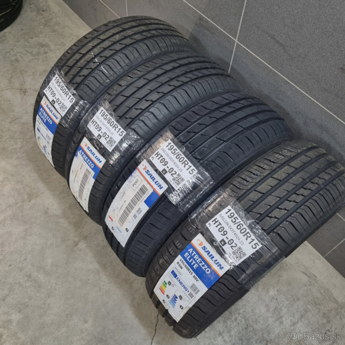 Letné pneumatiky 195/60 R15 SAILUN - 3