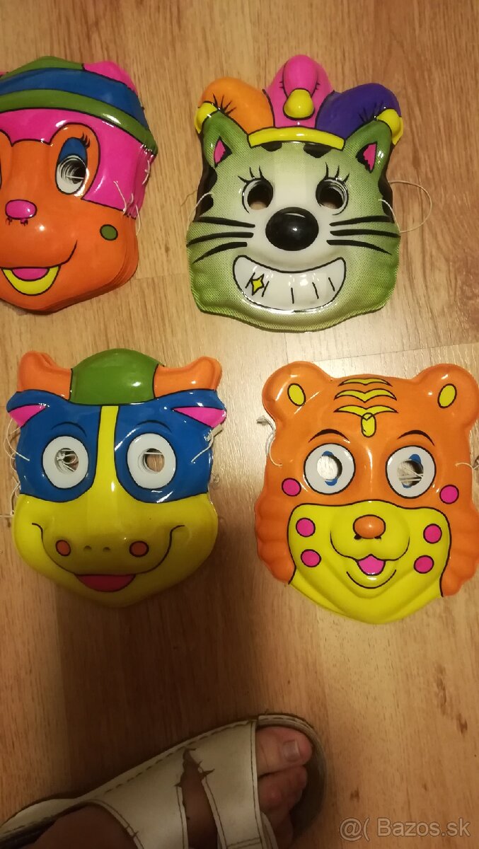 Masky karnevalové -retro - 3