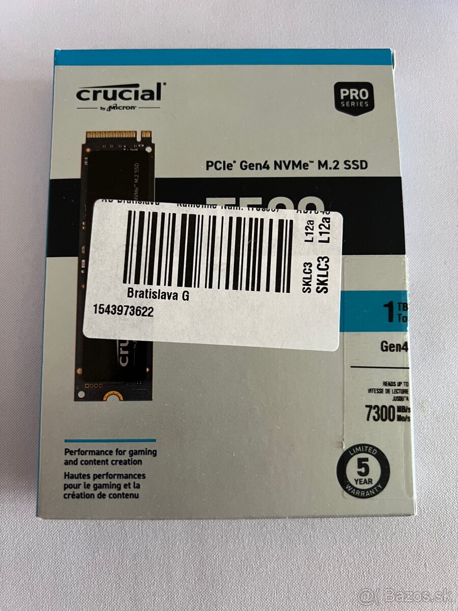 Crucial T500 1TB + case - 3