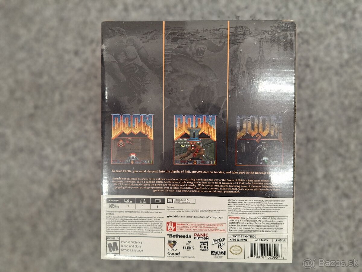 Predám Doom The Classics Collection na Nintendo Switch - 3