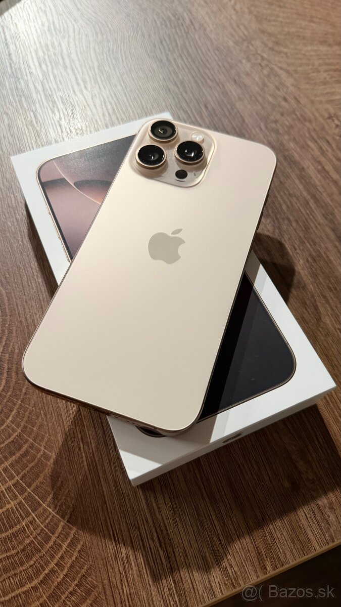 Predam Iphone 16 pro max 256 dezert titanium - 3