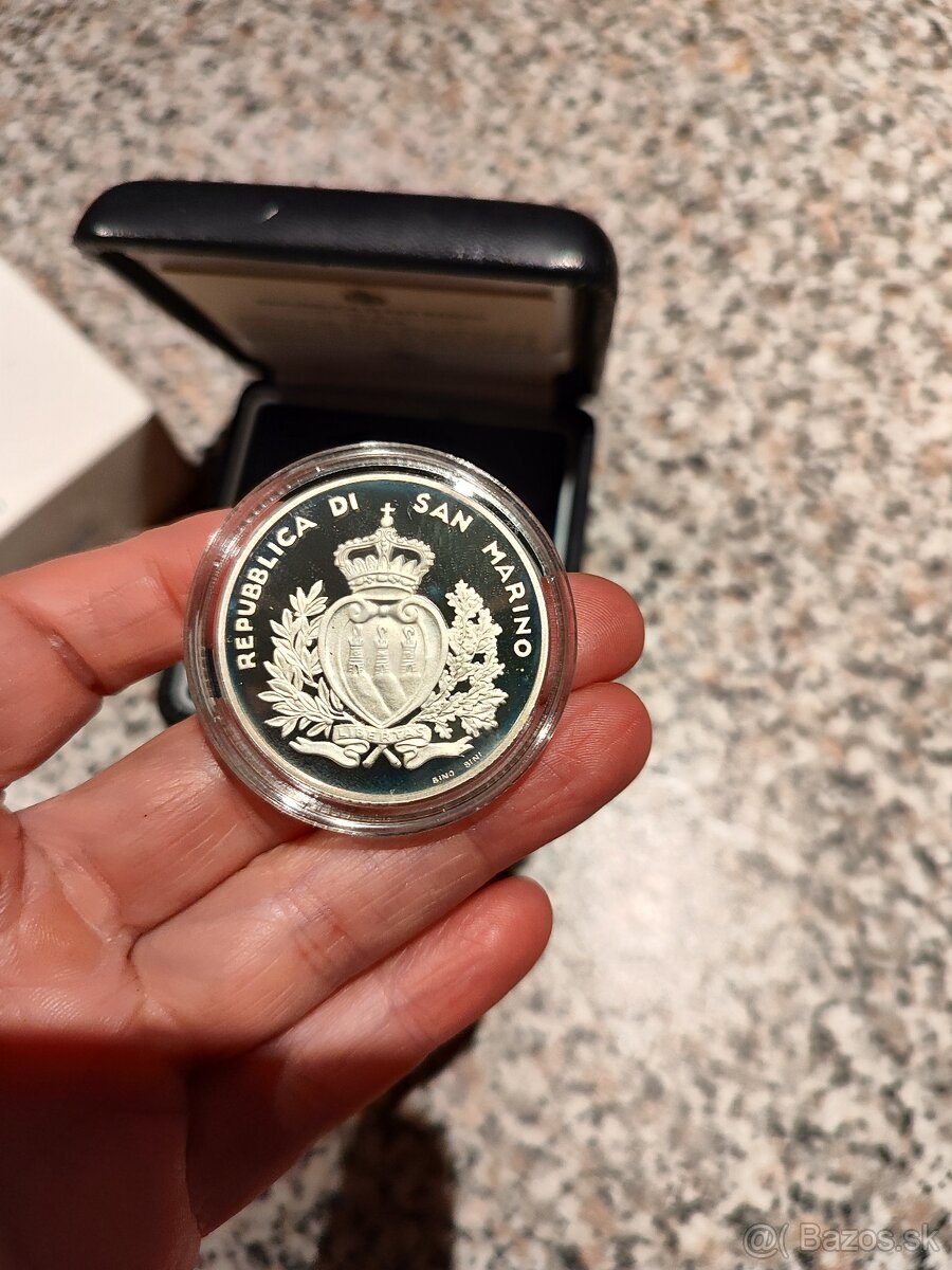 10€ SAN Marino Schumann 2010 Proof - 3