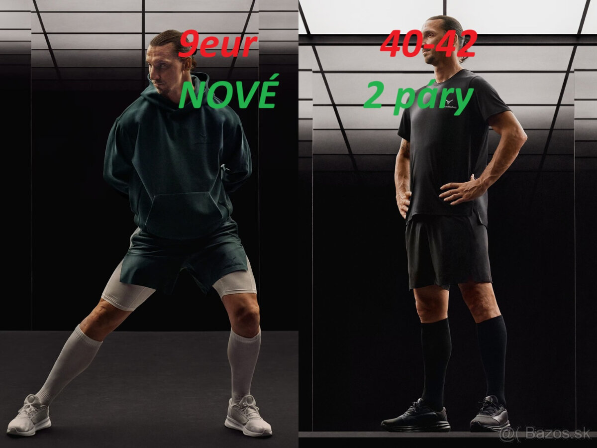 Podkolienky Zlatan 2 páry, Opasok Textilný, Eko Koža, Koža - 3