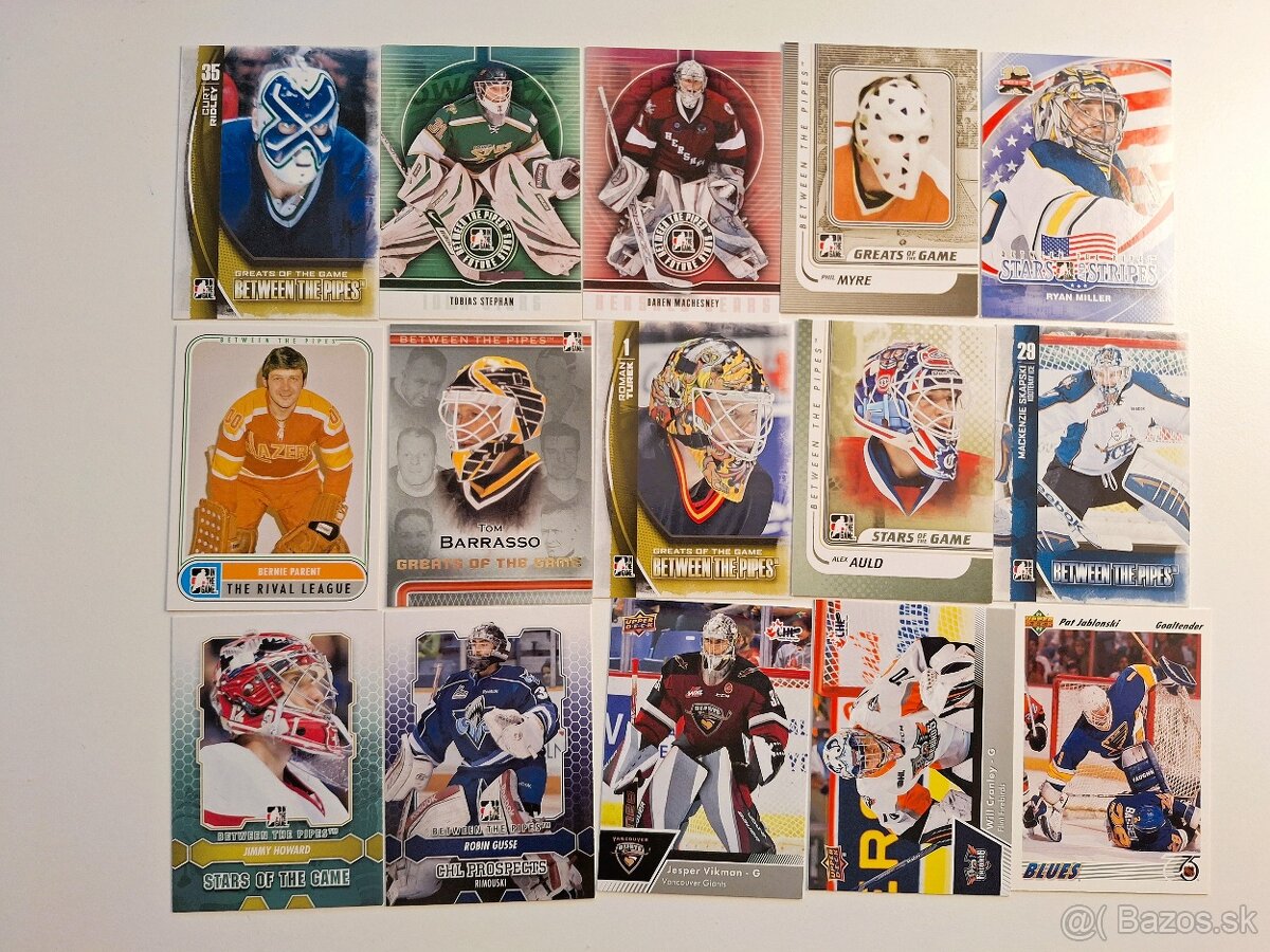 Hokejové kartičky - Lot Brankári - Between the Pipes - 3