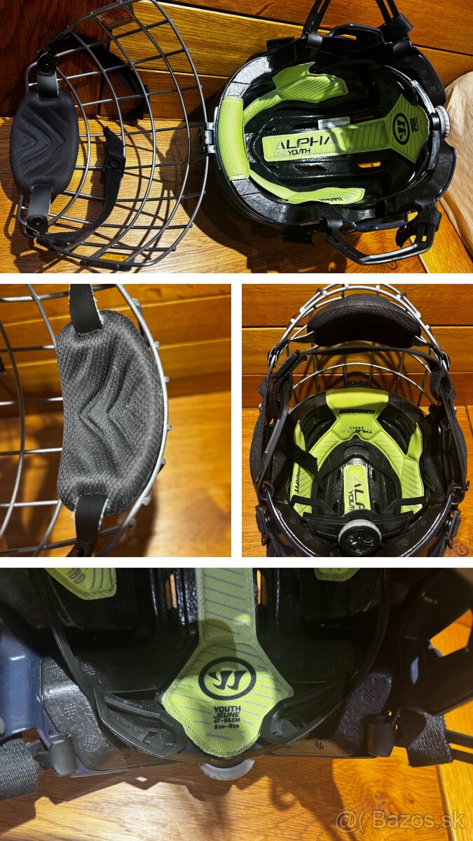 Hokej - prilba Warrior Alpha One Combo Žiak/Youth/Yth - 3