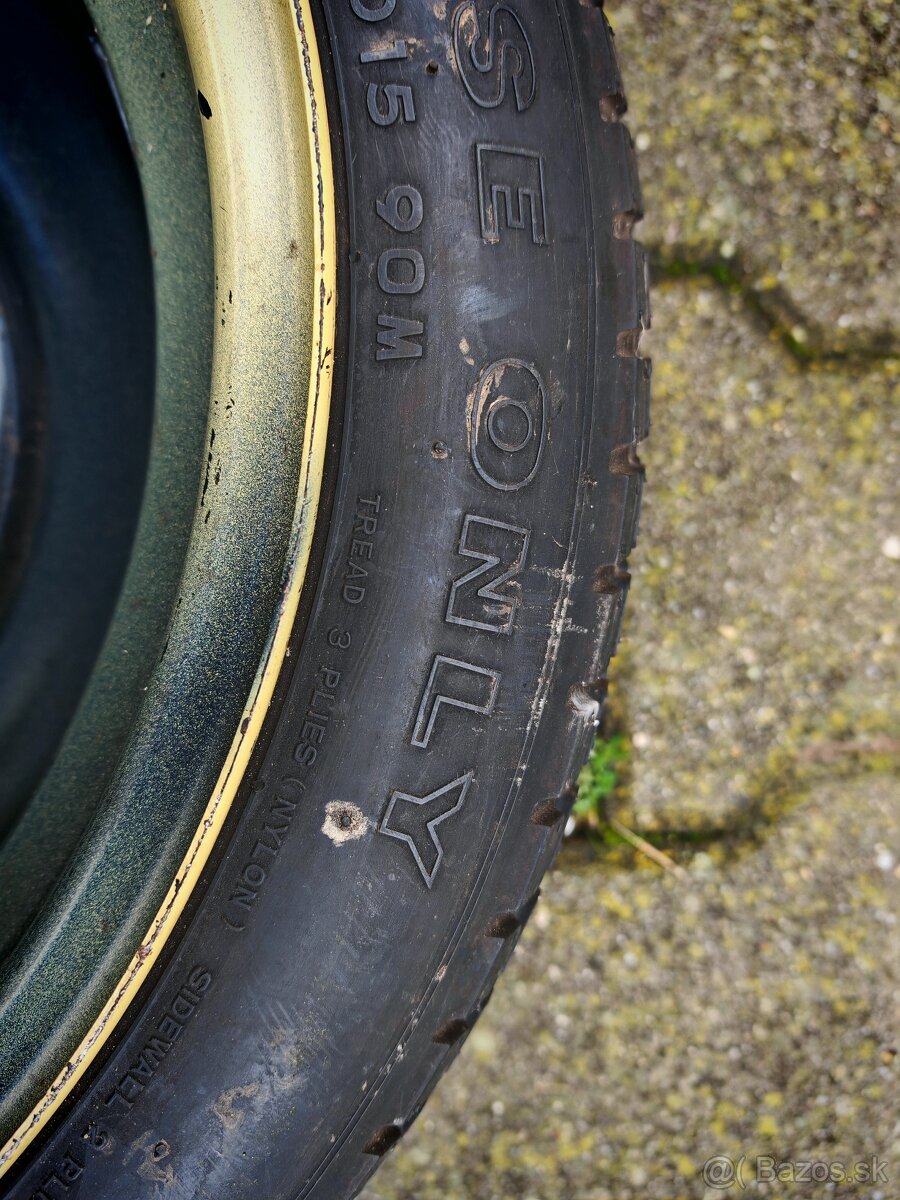 Predám dojazdove koleso / rezervu T115/70 D15 - 3