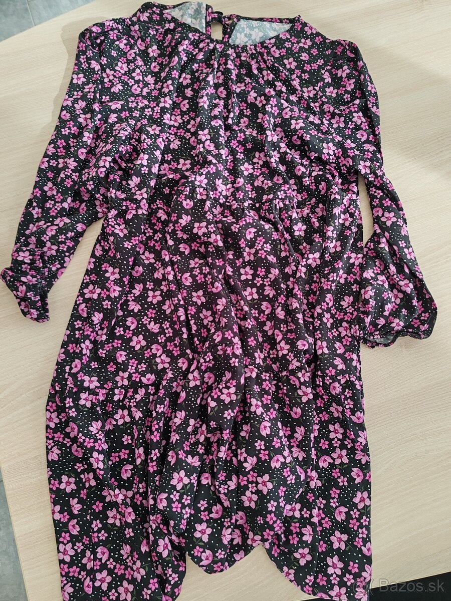 Kvietkovane šaty XL - 3