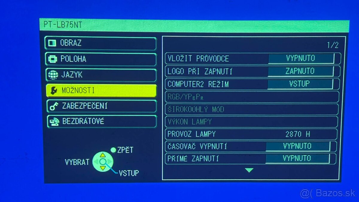 projektor panasonic pt lb75nt - 3