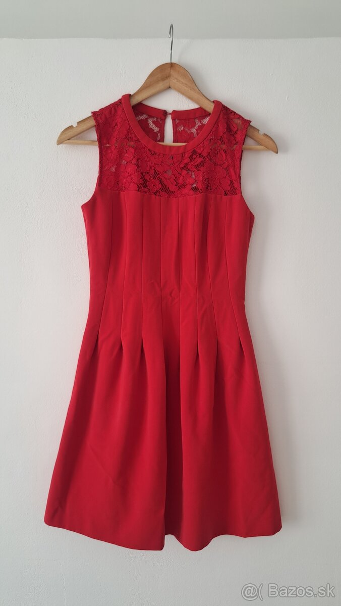 Červené spoločenské šaty H&M - 3