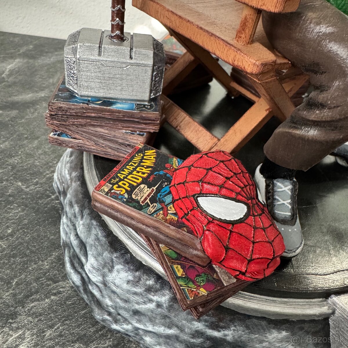 Stan Lee 3D tlač figurka Marvel comics - 3