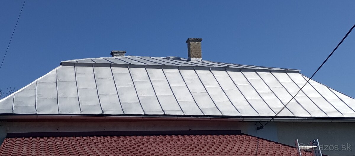 Maľovanie strechy - 3