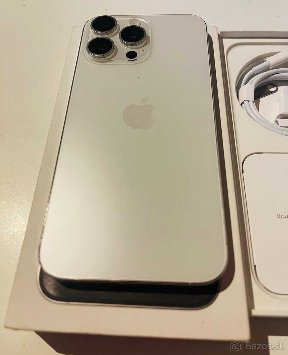 Iphone 15 Pro Max 256GB Biely - 3
