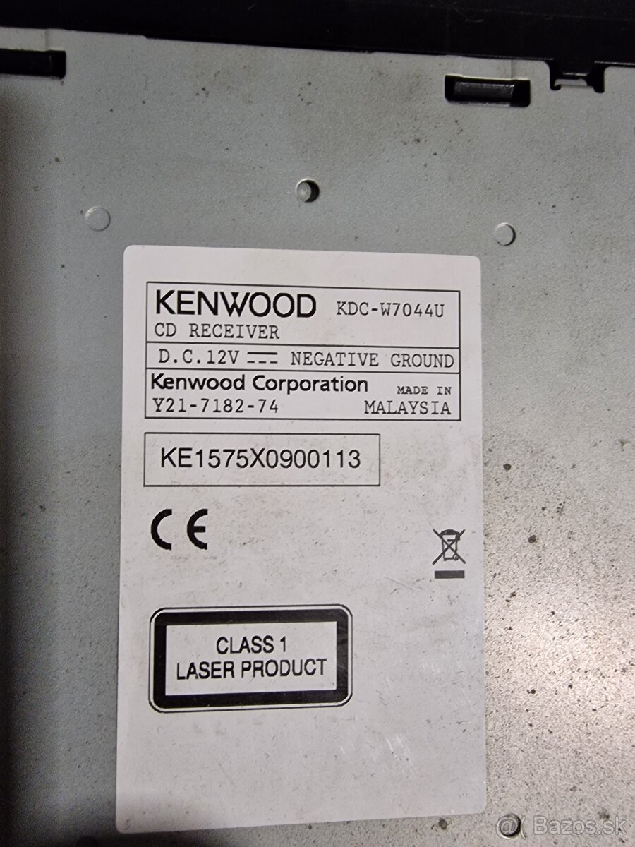 Kenwood kdc-w7044u - 3