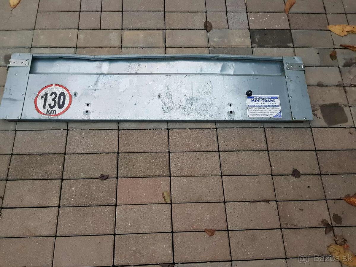 Zadné čelo na prívesný vozík - 3