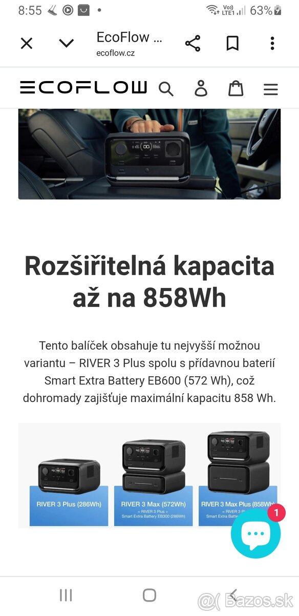 Ecoflow river 3 max plus 856wh - 3