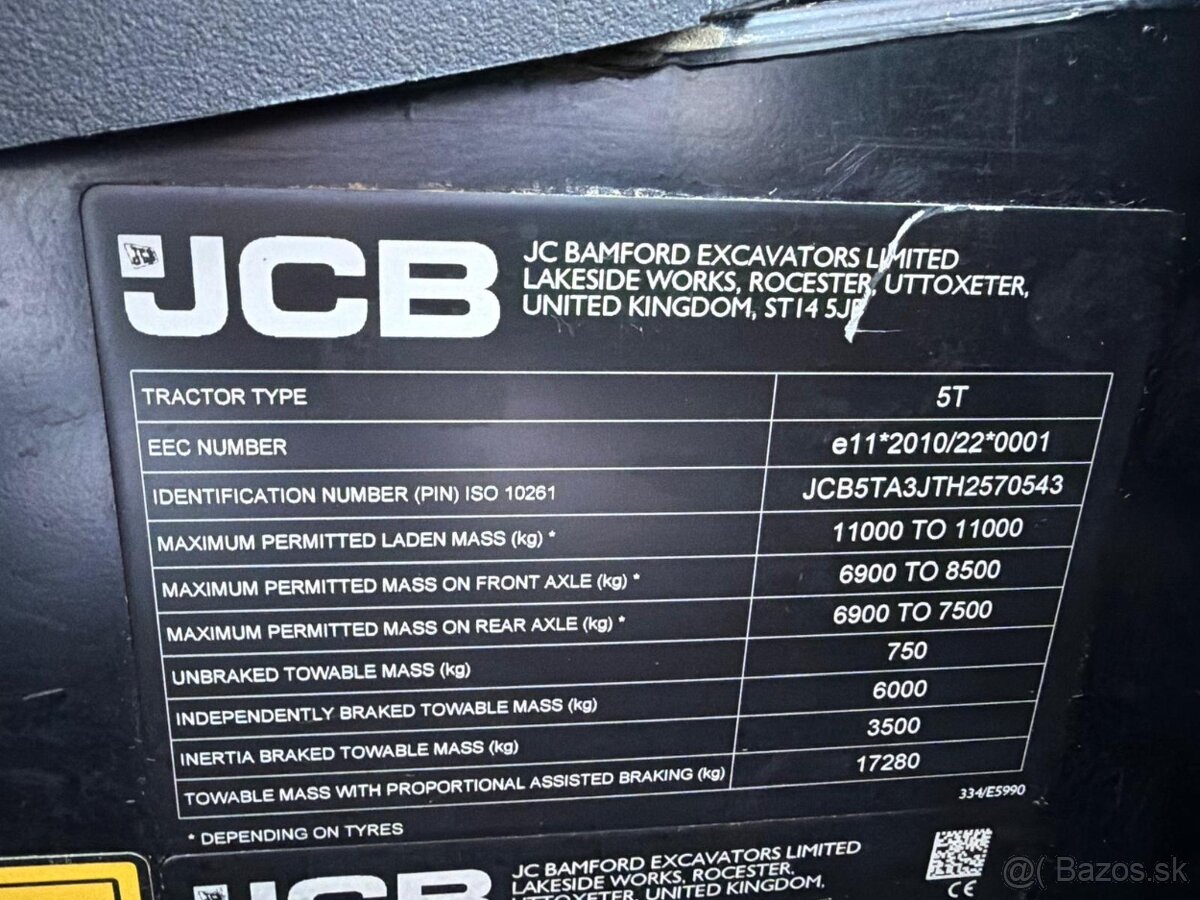 Teleskopický manipulátor JCB 531-70 AgriSuper, model 2017, 4 - 3