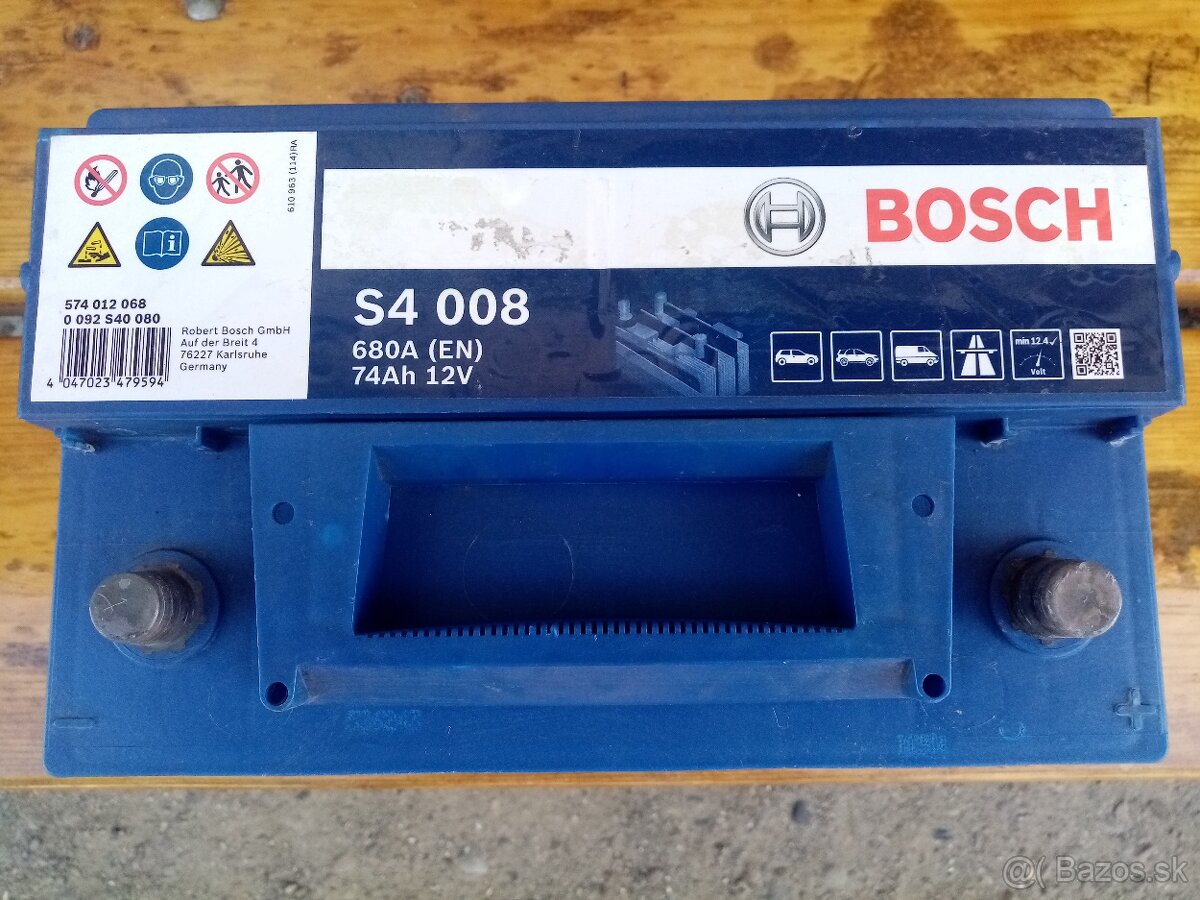 AUTOBATÉRIA - AKUMULÁTOR - Baterka ..12v , - - 3
