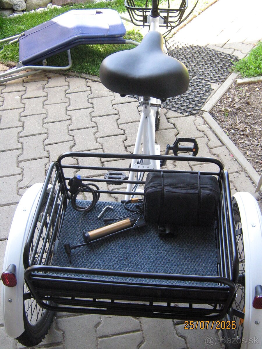 Trojkolesový elektrobicykel skladací - 3