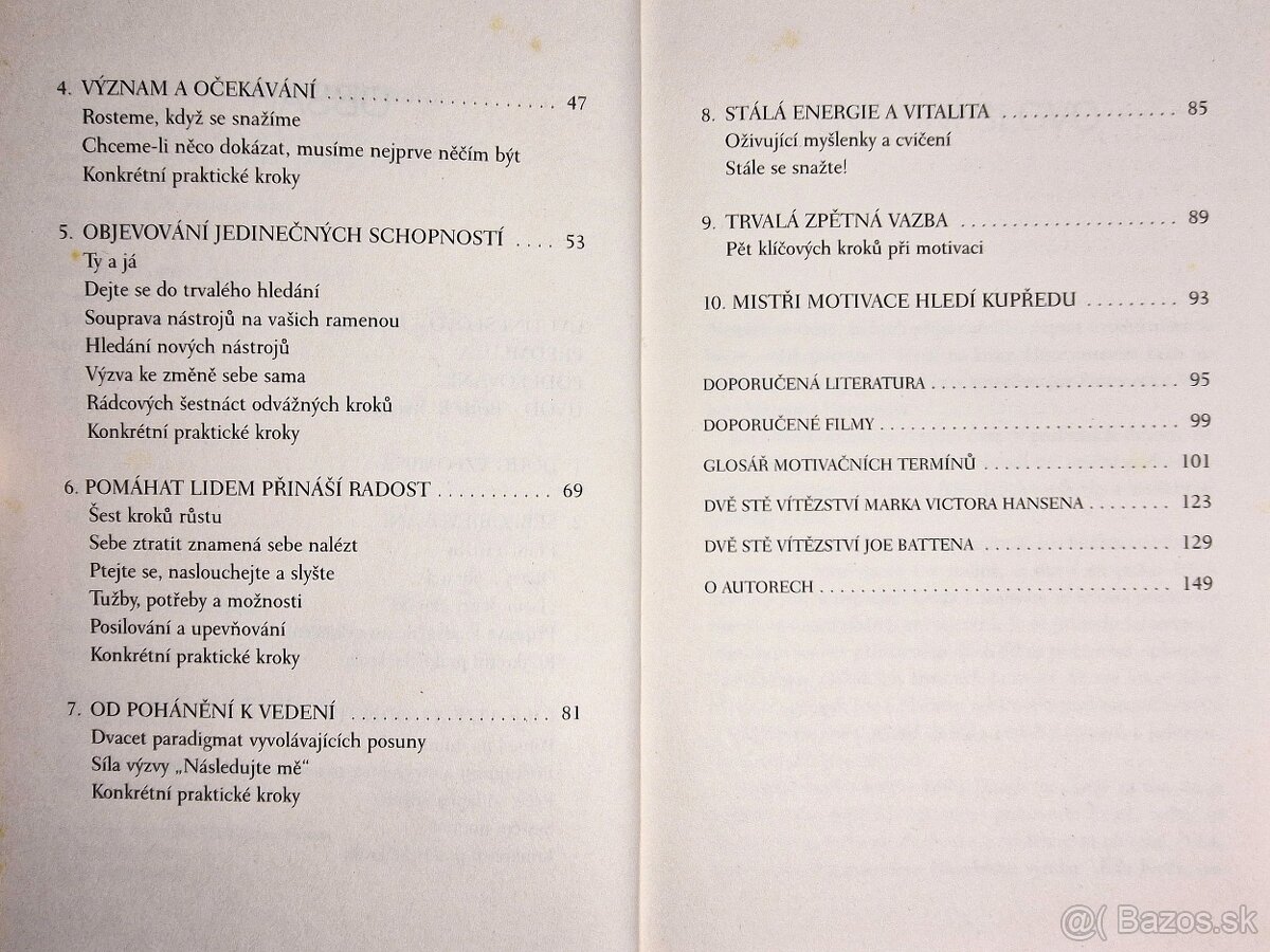 Mistr motivace - Mark Victor Hansen a Joe Batten - 3