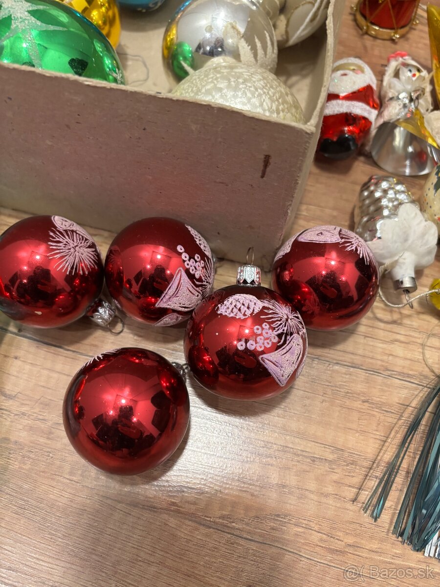 Staré retro vianocne ozdoby - 3