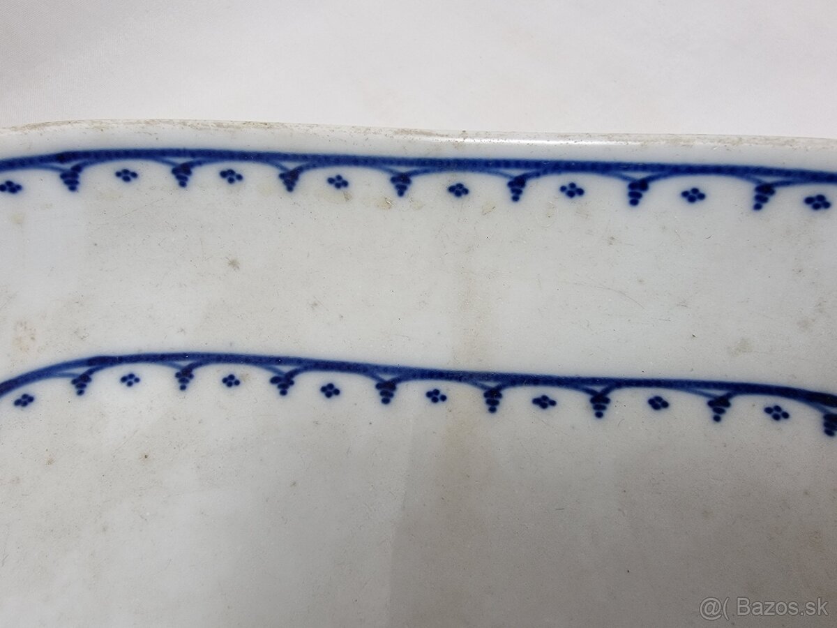 Starožitna porcelánová misa -Viedenský vzor - 3