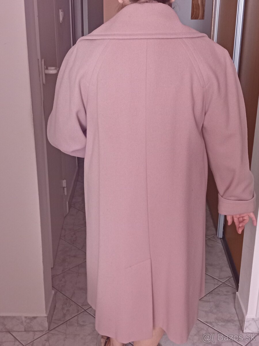 Vlneny staroružový kabát - 3
