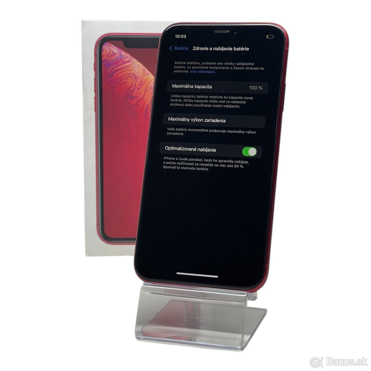 Apple iPhone XR 64 GB Red - 100% Zdravie batérie + ZÁRUKA - 3