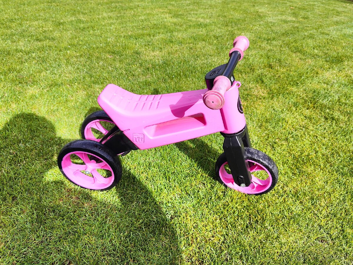 Predam Ružové odrážalo FUNNY WHEELS Rider - 3
