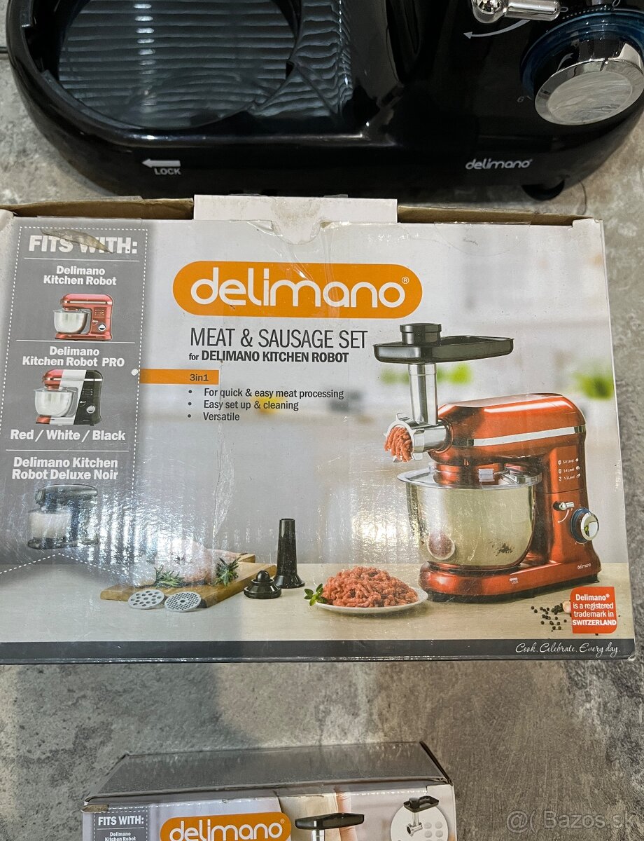 Delimano Pro nový mlynček na mäso a cesto kuchynský robot - 3